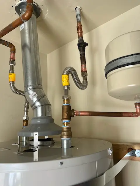 Water heater installation and plumbing repair in Greenwood